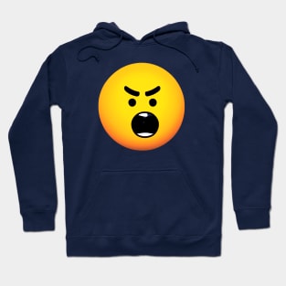 Angry Smiley Face Hoodie